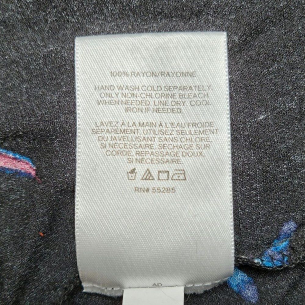 ExpressâBlackâDrawstring OverâShirtâSzâXS - Picture 8 of 9